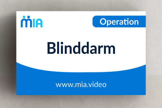 Blinddarm Operation