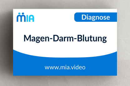 Magen-Darm-Blutung Diagnose