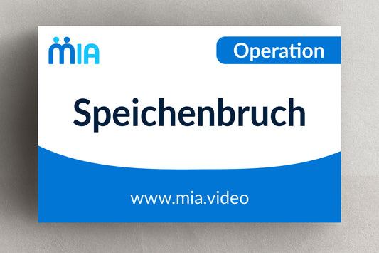 Speichenbruch Operation